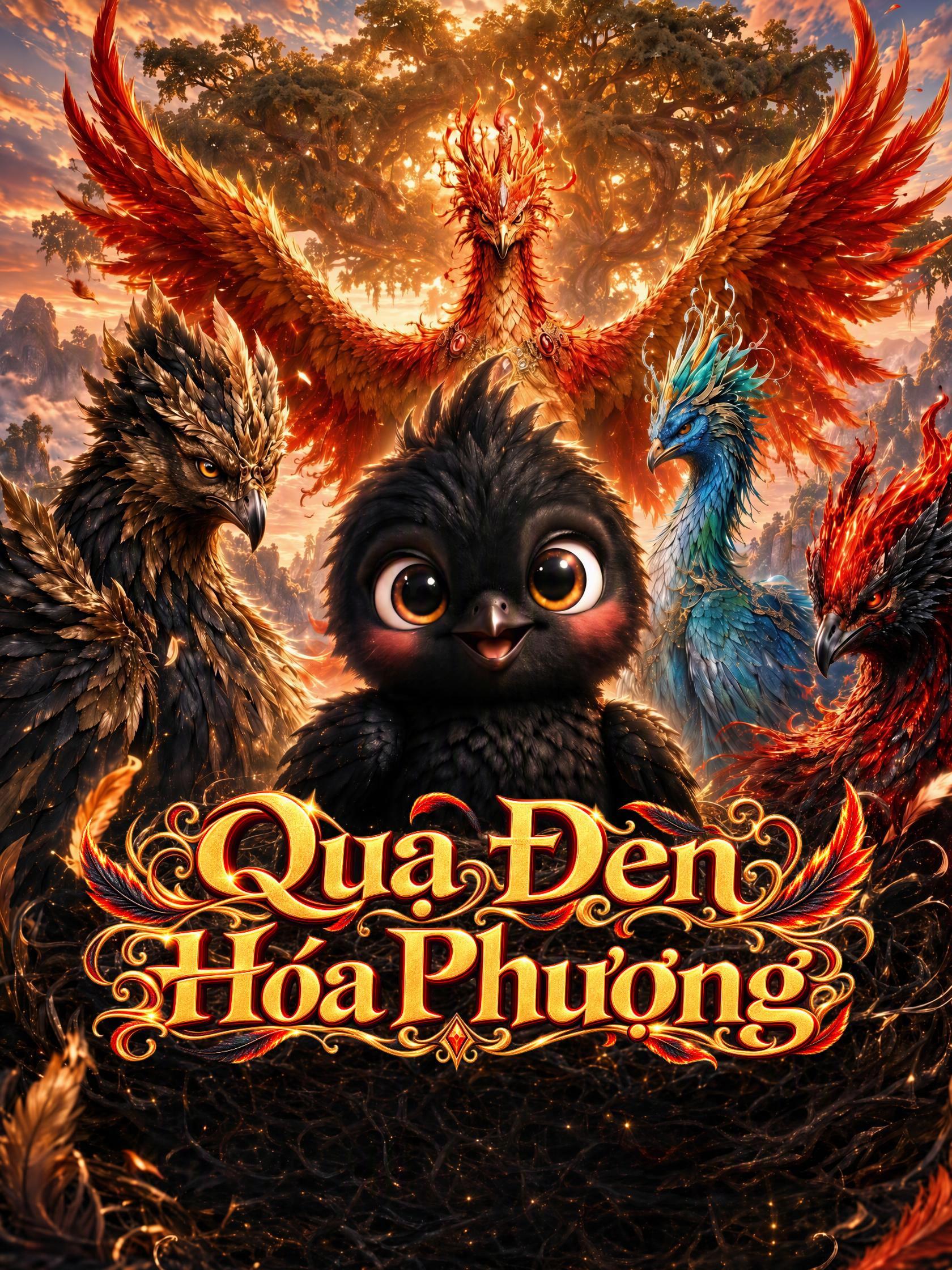 Quạ Đen Hóa Phượng